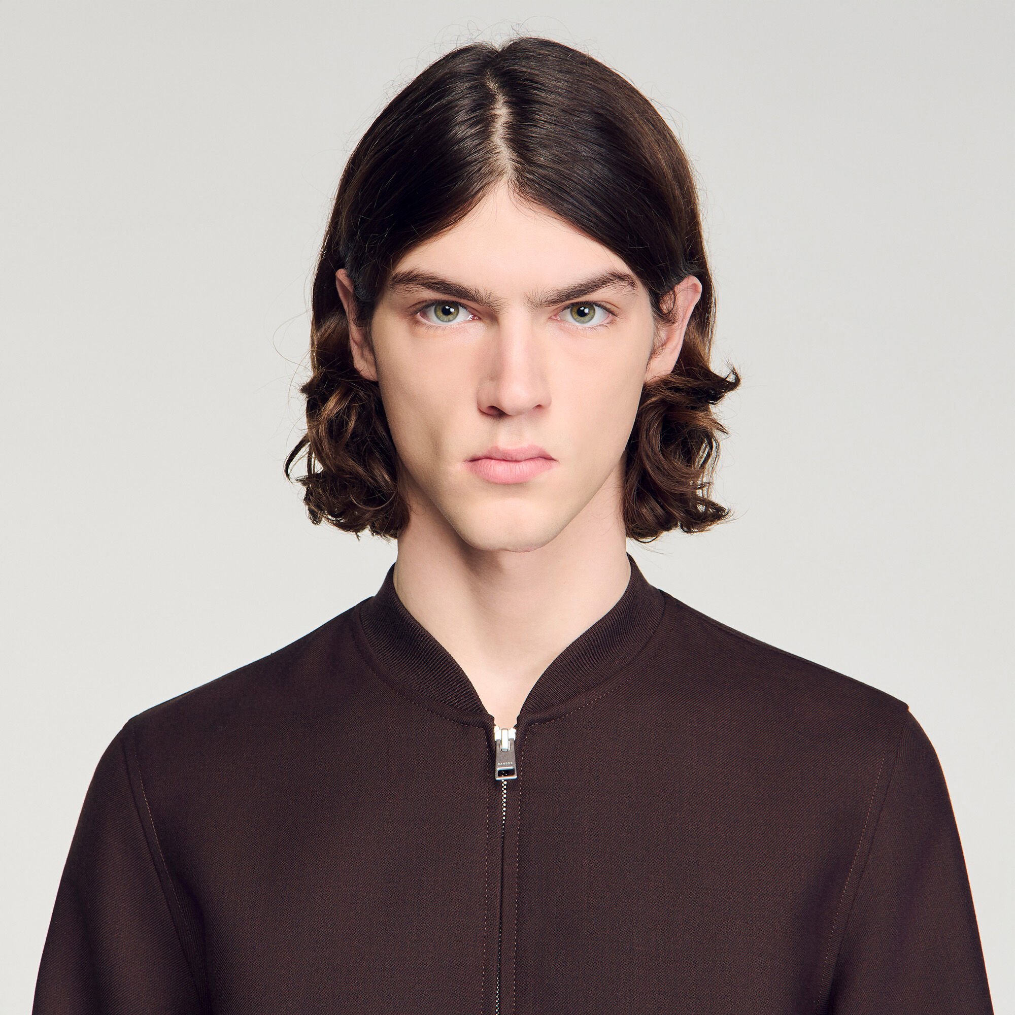 Blouson teddy en laine