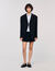 Crossed tailored jacket