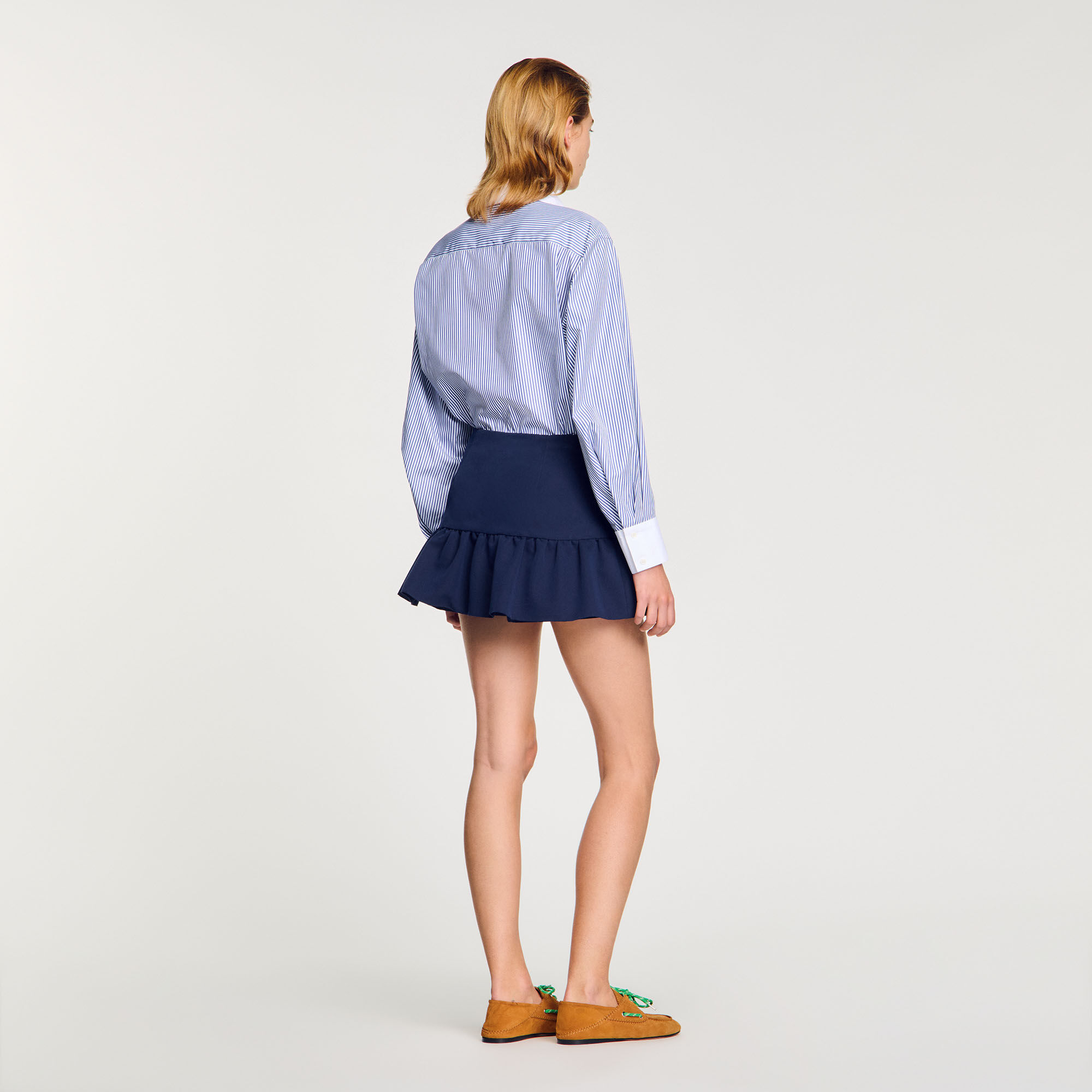 Shorts mit Volant