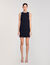 Kurzes Kleid mit Strass-Details