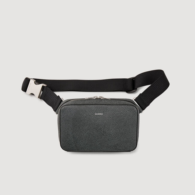 Petit sac en cuir reconstitué