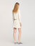 Short rib-knit skirt