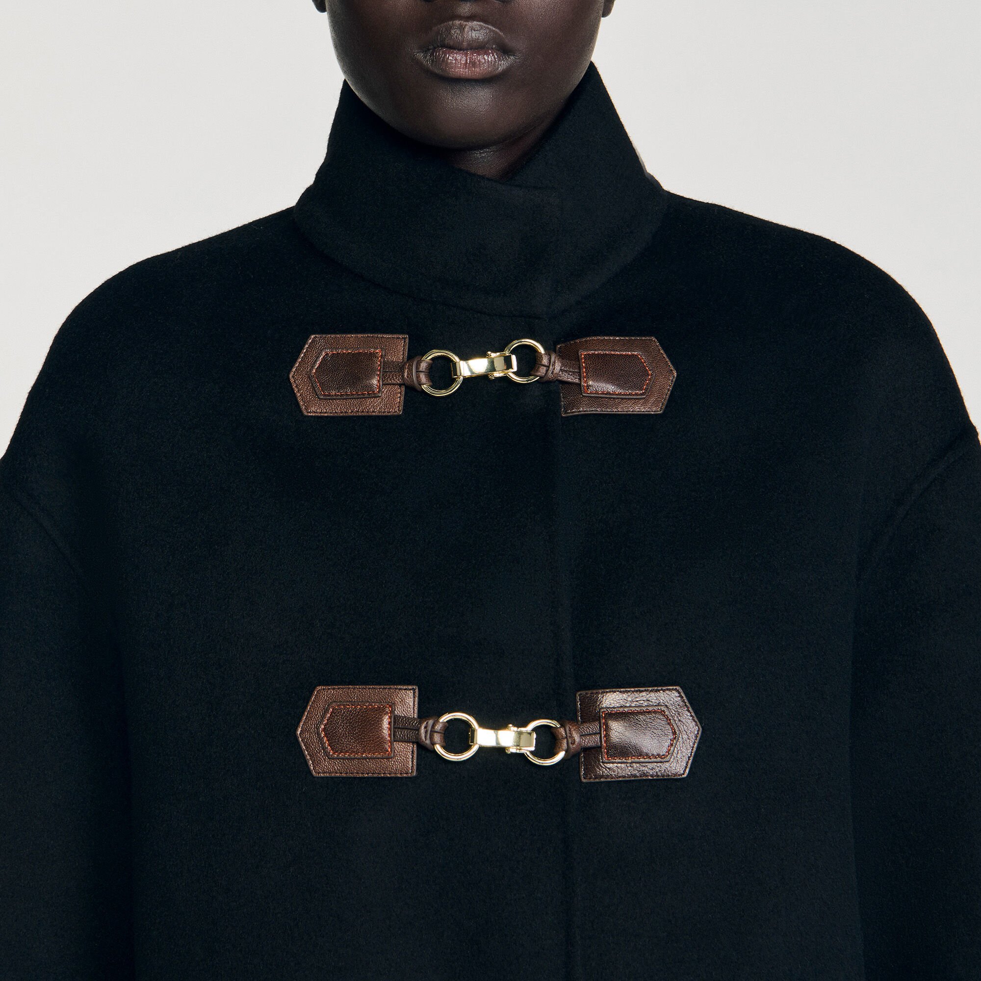 Oversized pea coat