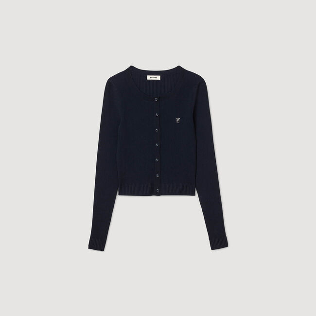 Cardigan aus feinem Strick
