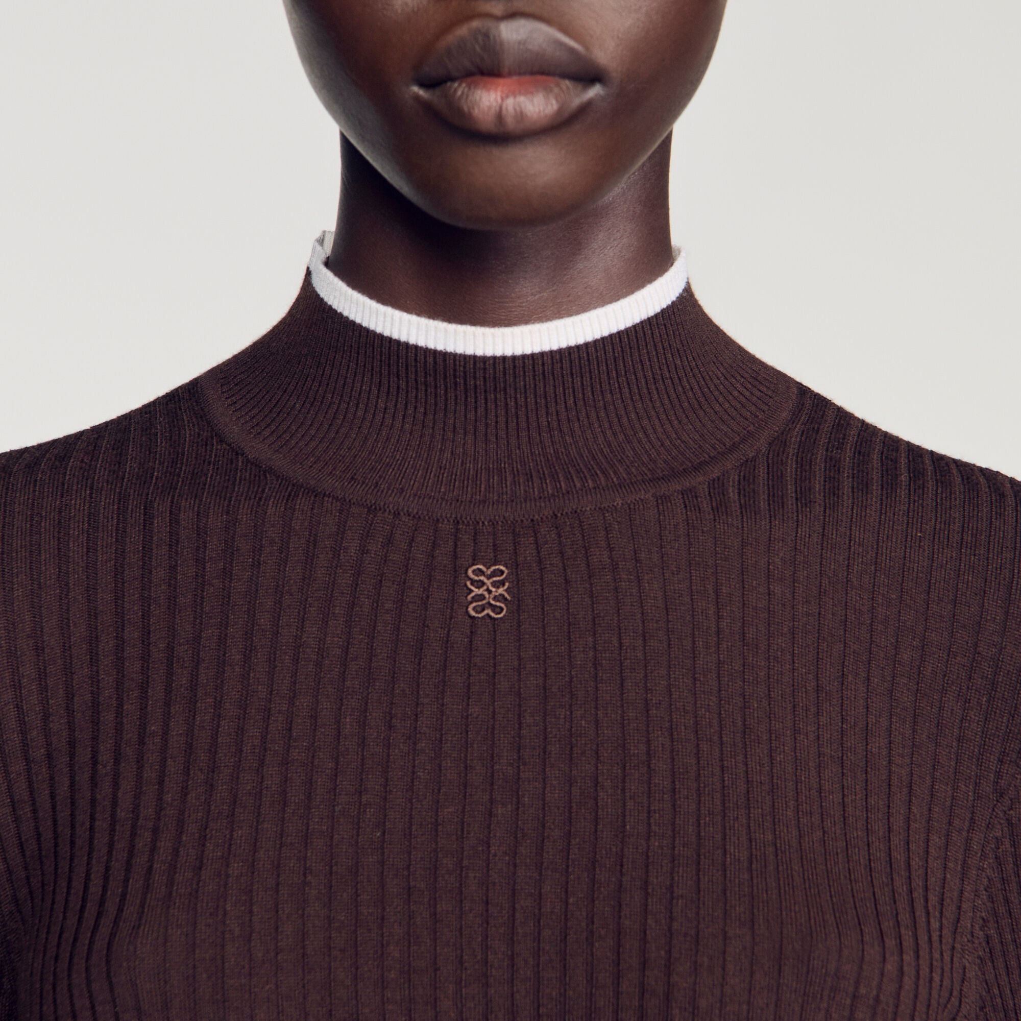 Ribbed roll-neck jumper - Women | Sandro