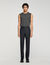 Wool suit trousers