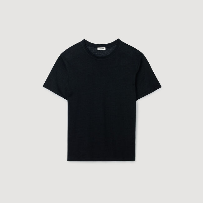 Certified linen T-shirt