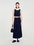 Gilet court bicolore