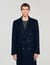 Wool and cashmere coat