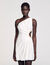 Kurzes asymmetrisches Kleid
