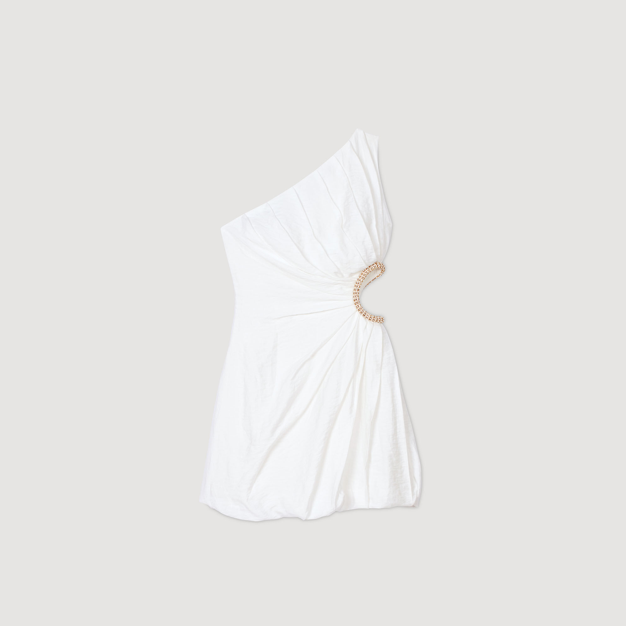 Kurzes asymmetrisches Kleid