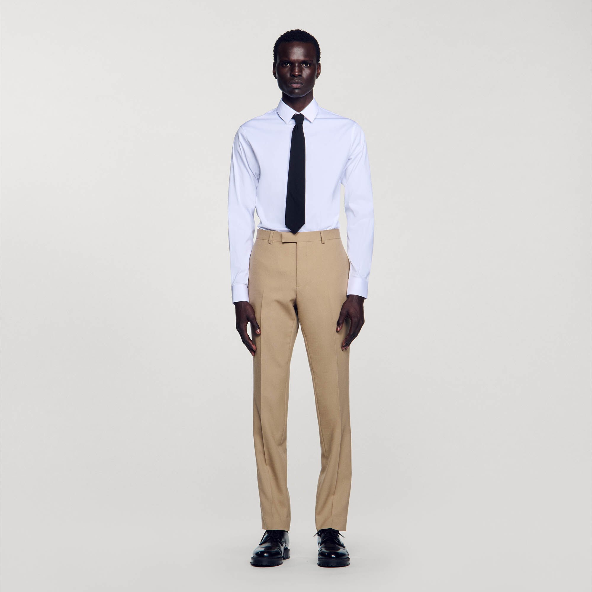 Pantalon de costume en laine