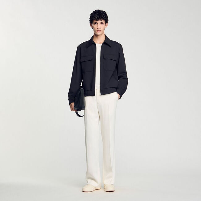 Blouson zippé