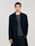 Manteau en laine et cachemire