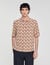 Chemise fluide imprimé corde