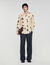 Floral print linen shirt