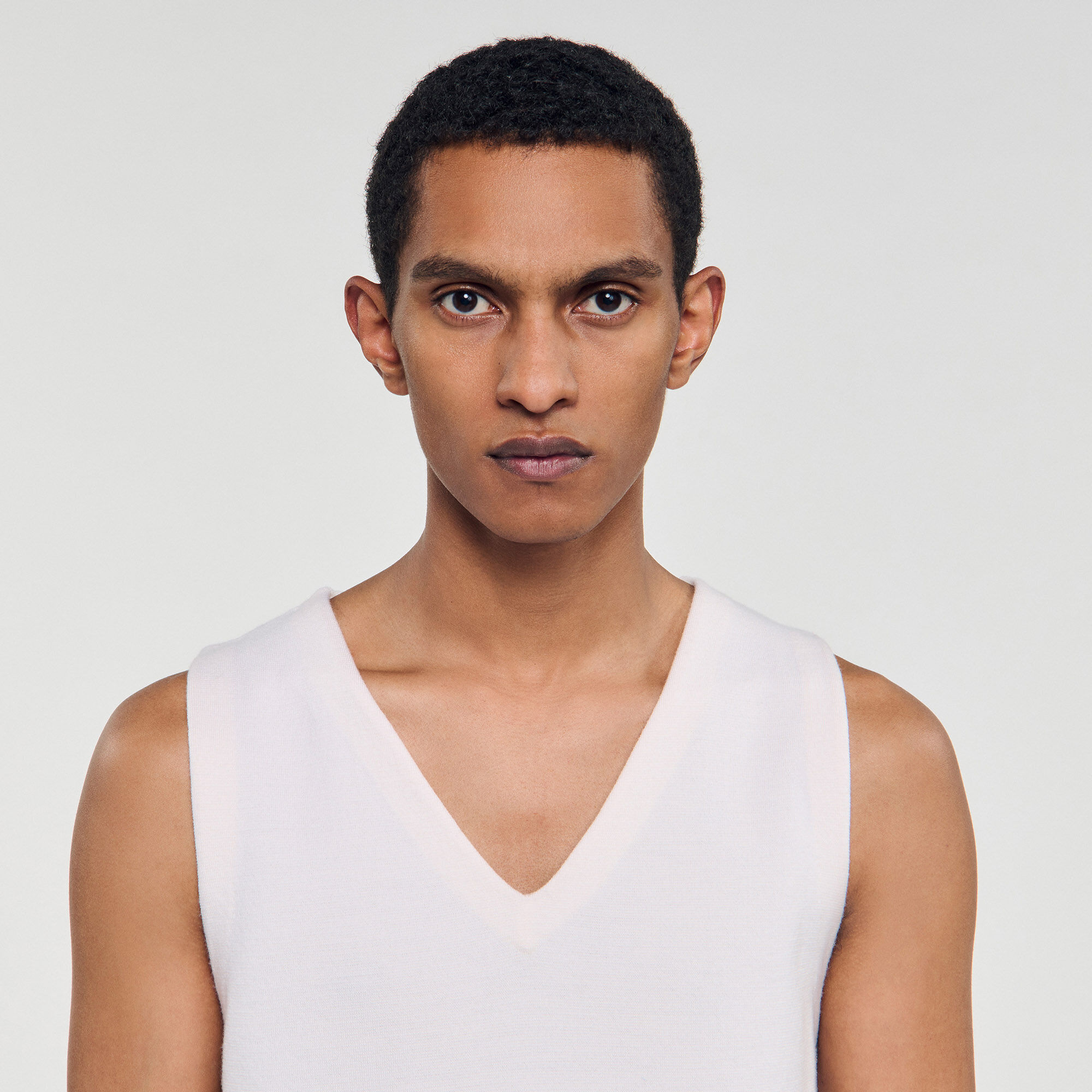 Wool vest top