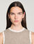 High-neck knit jumper
