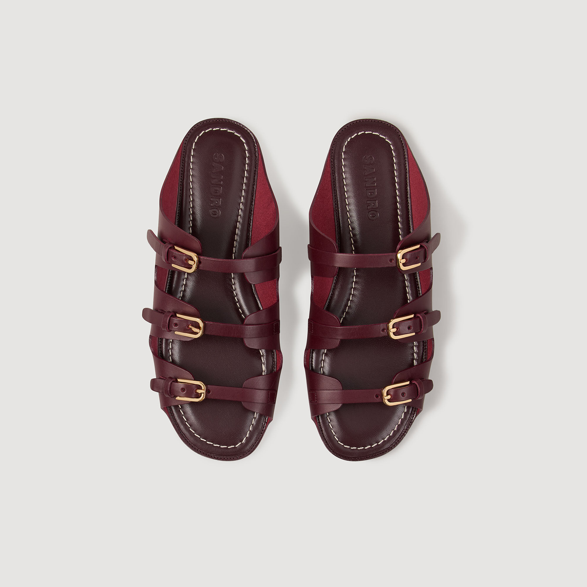 Leather sandals