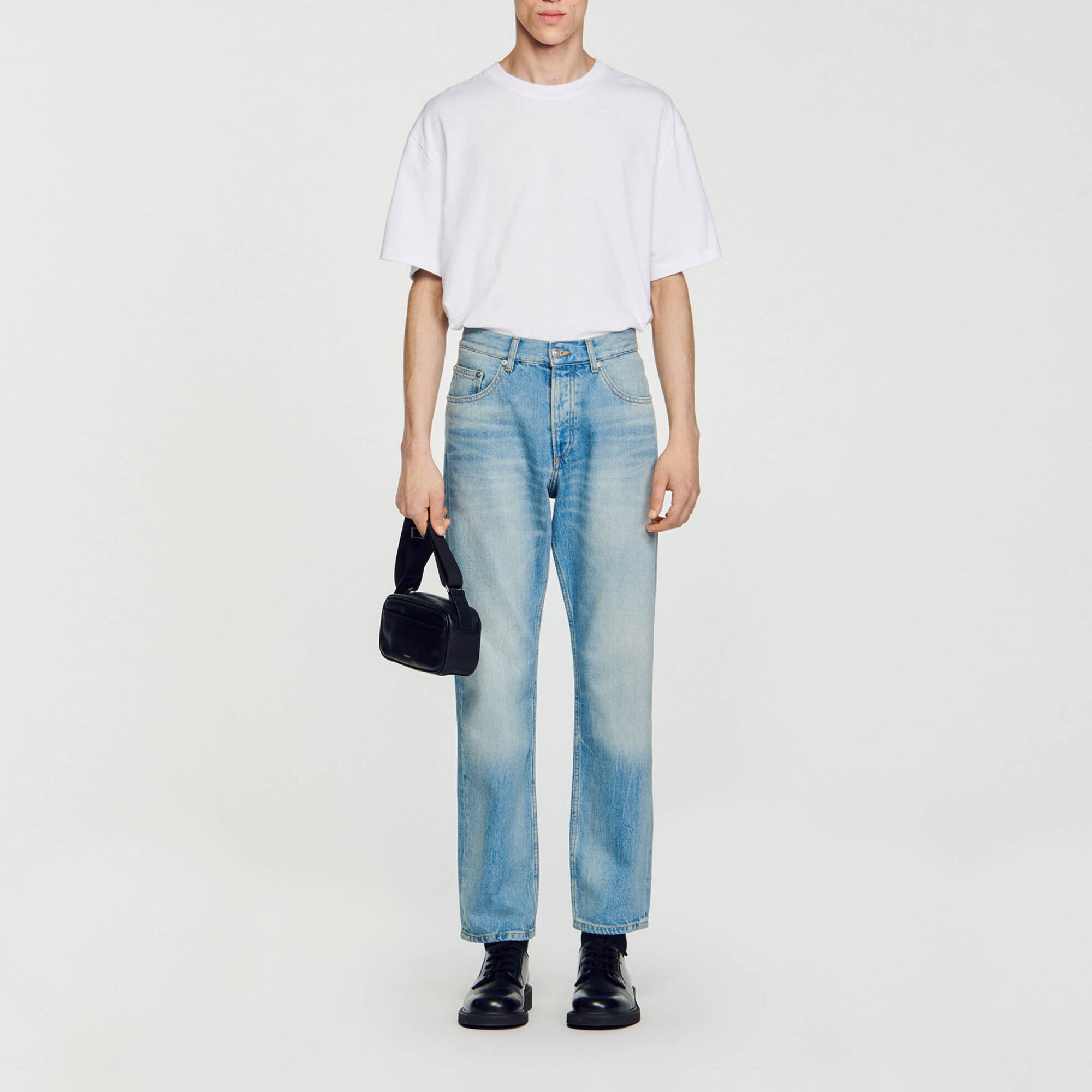 Faded jeans for Men Sandro Paris