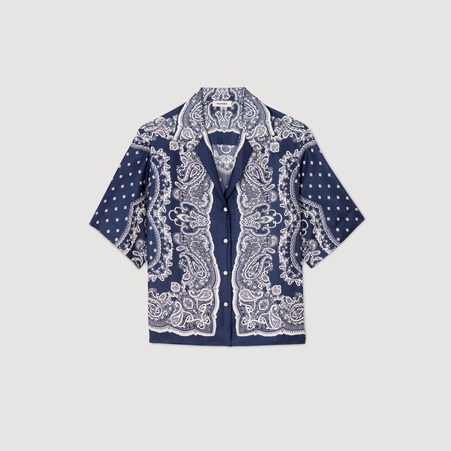 Bandana print shirt
