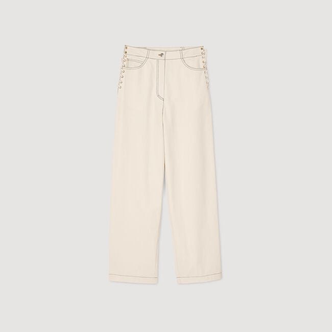 Pantalon à lacets
