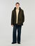 Hooded wool parka