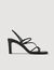Sandalen mit schmalen Riemchen