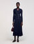 Langes Strickkleid