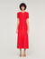 Langes Strickkleid