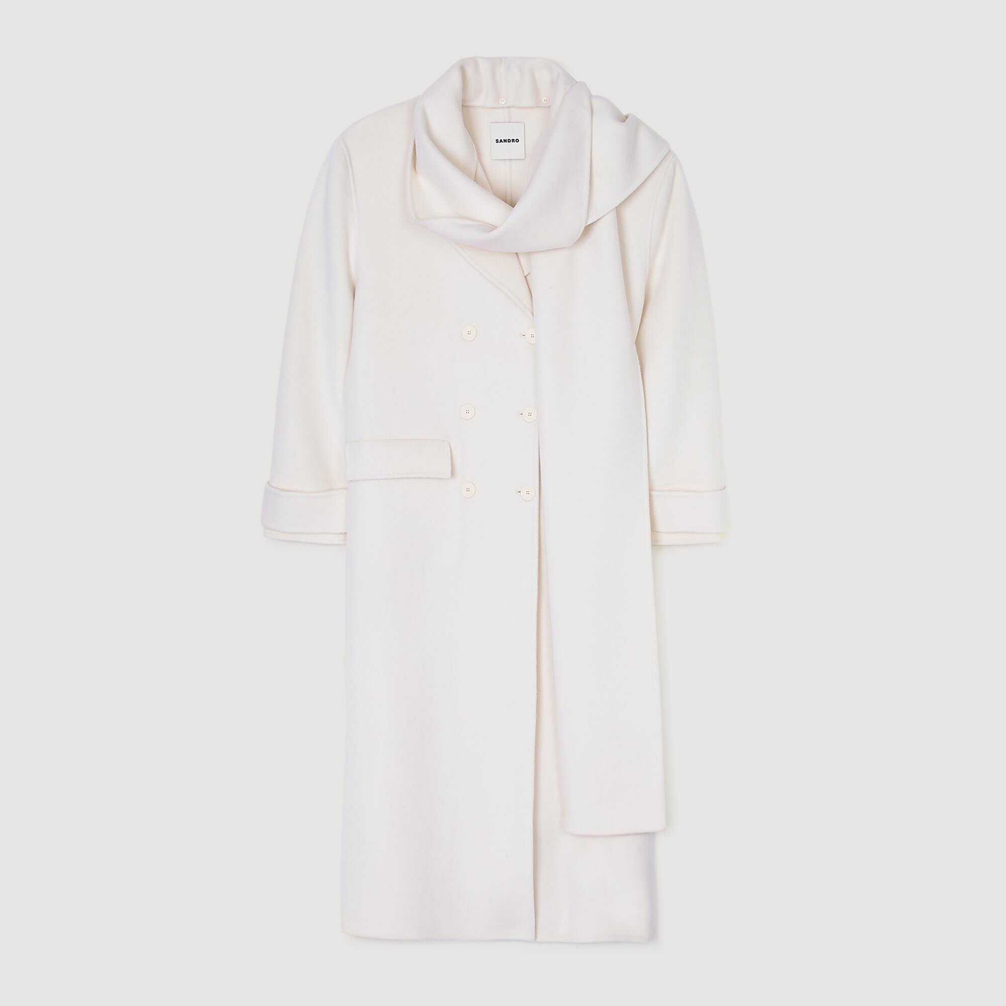 Manteau oversize en laine