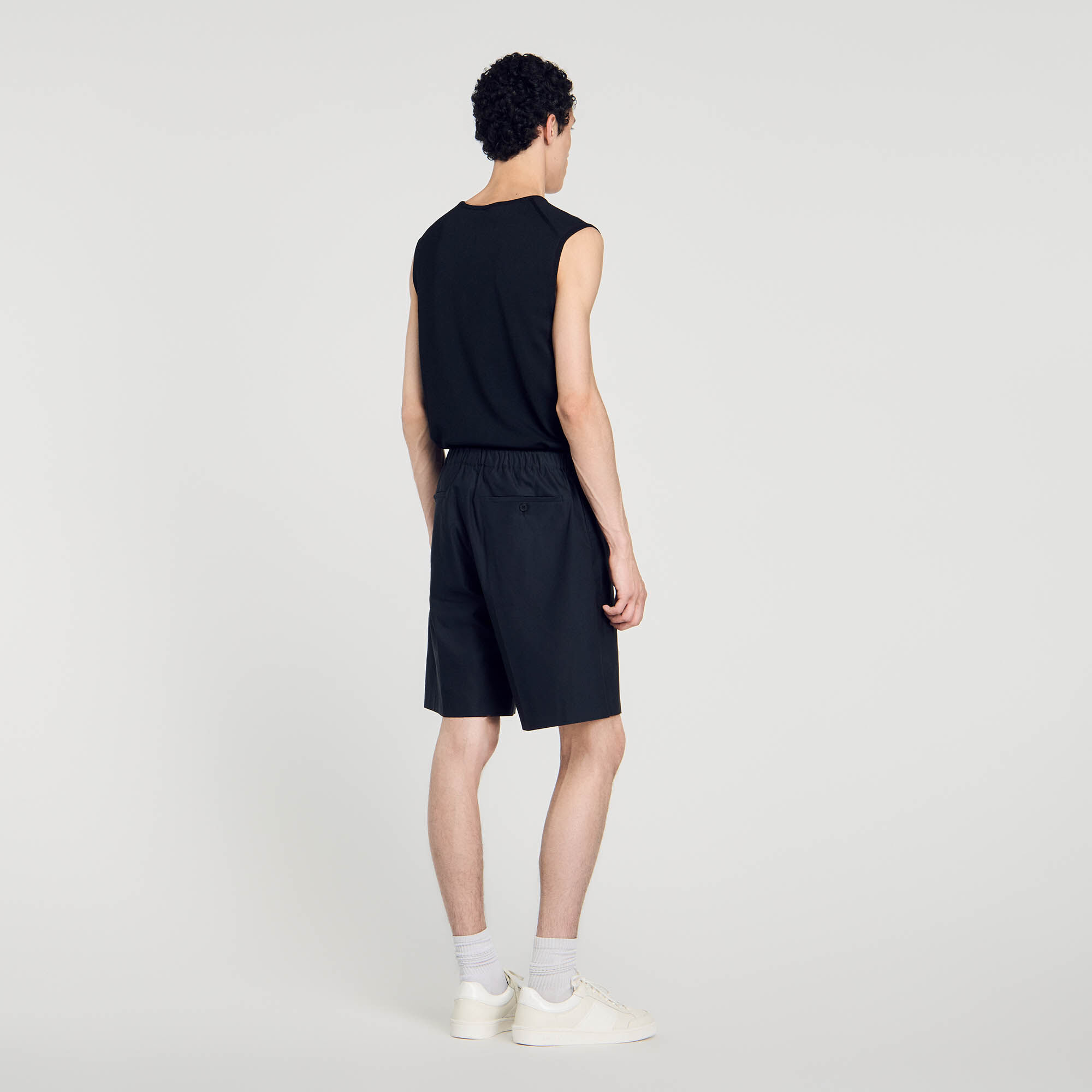 Short en toile de coton