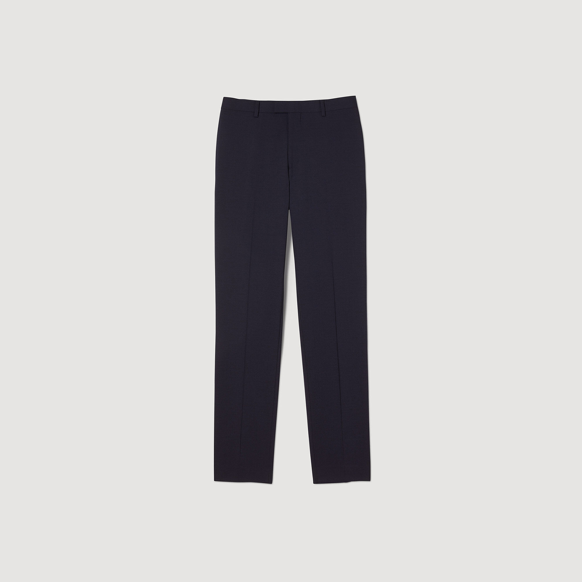 Pantalon de costume classique en laine