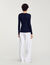 Rib knit cardigan