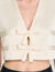Kurzes Satin-Top