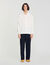 Crinkled loose-fit shirt
