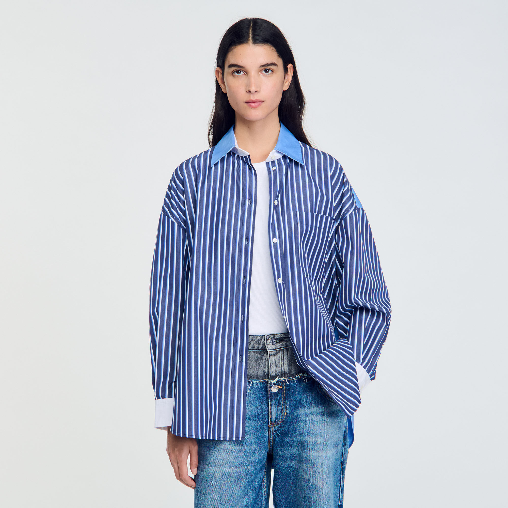Chemise à rayures