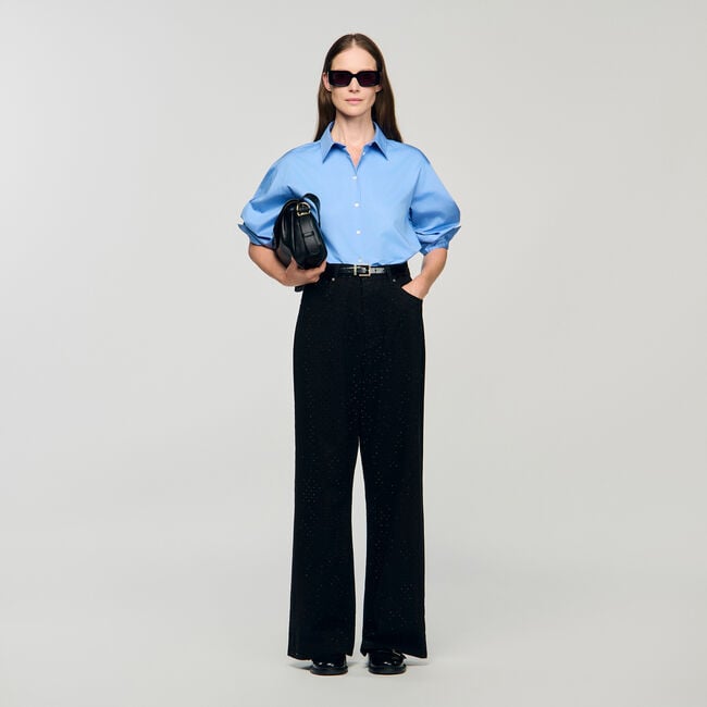 Wide-leg jeans