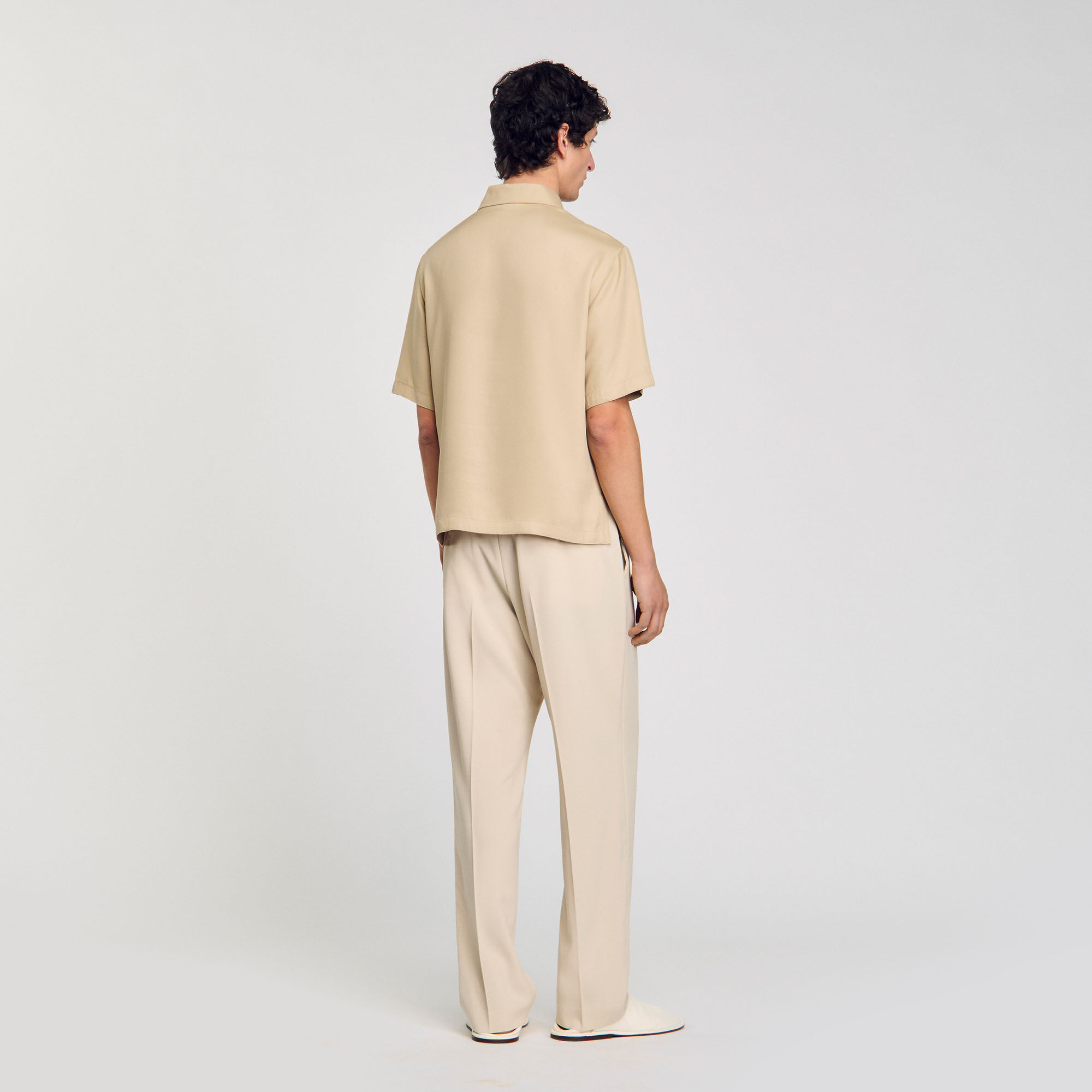 Polo à col zippé 
