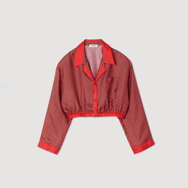 Chemise imprimé foulard