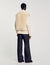 Sleeveless shearling cardigan