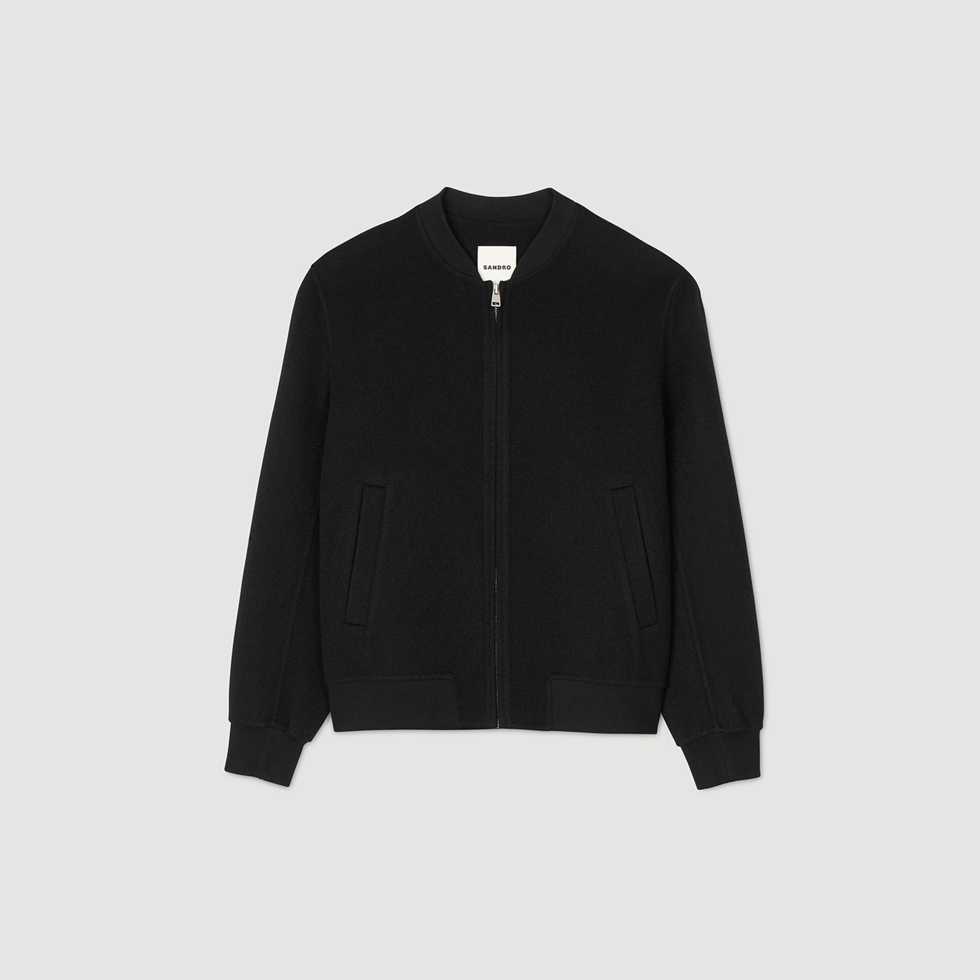 Double-faced wool jacket