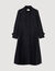 Plissierter Trenchcoat