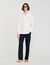Crinkled loose-fit shirt