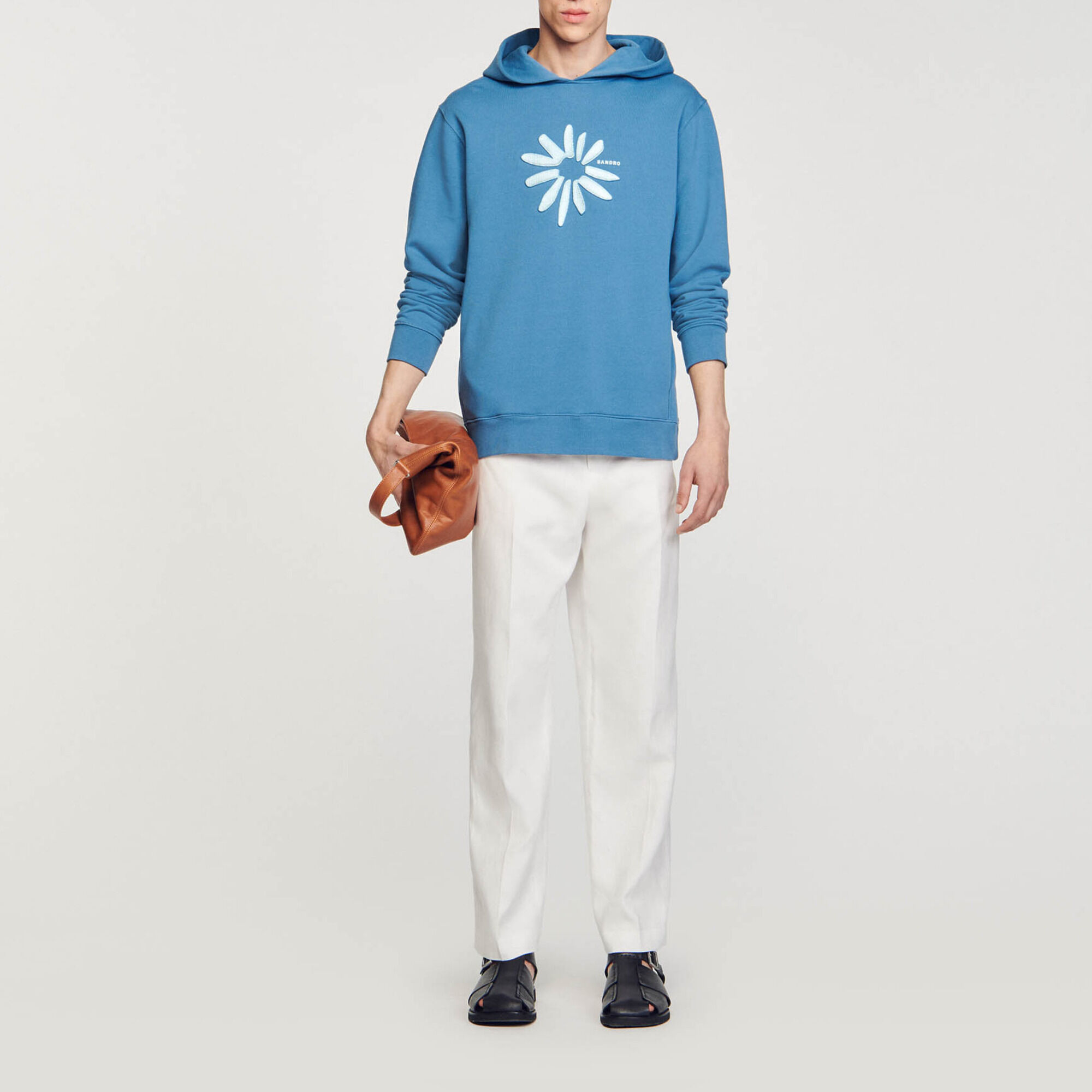 Sandro paris floral hoodie 2025