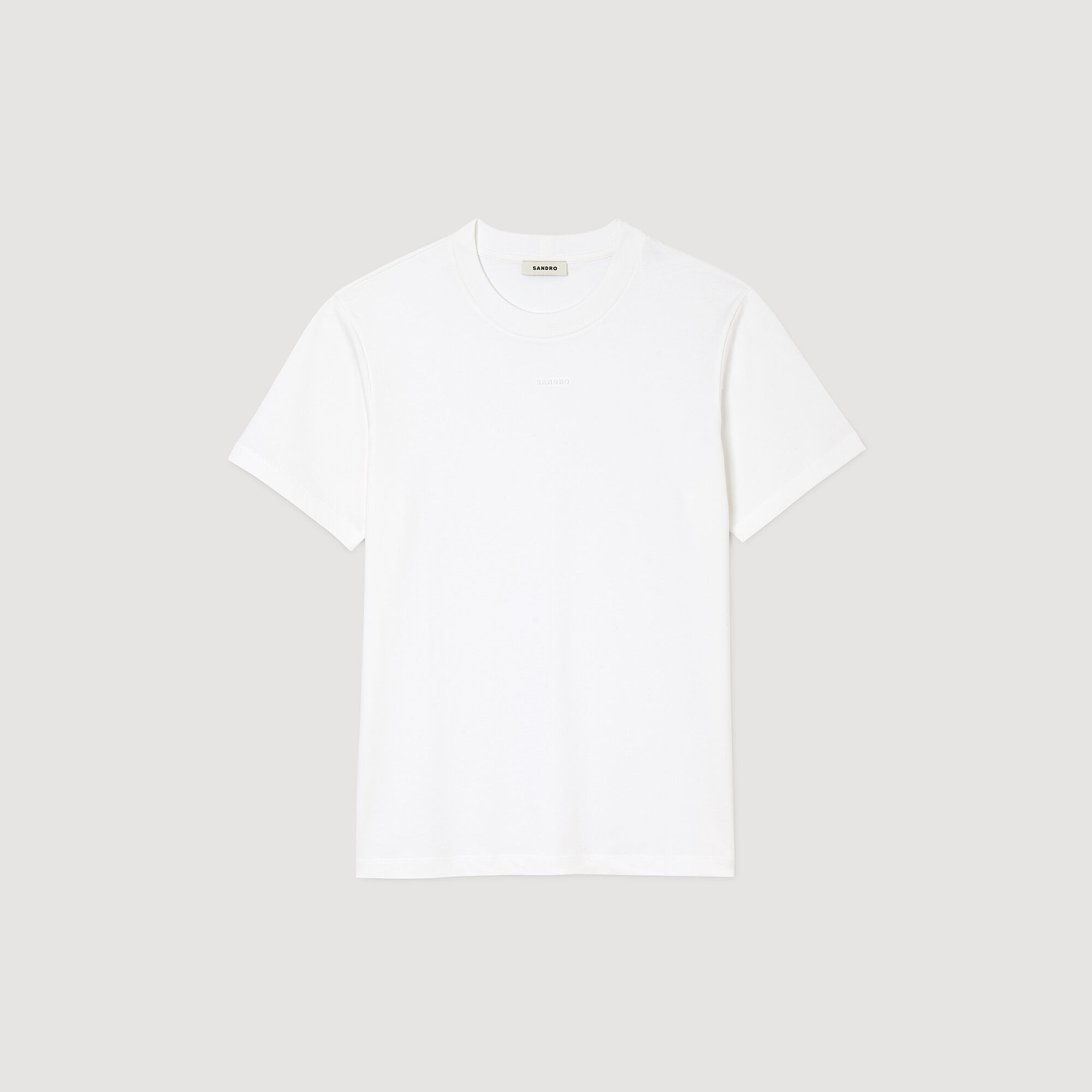 T-shirt en coton à logo