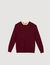 Ruffled-neck jumper