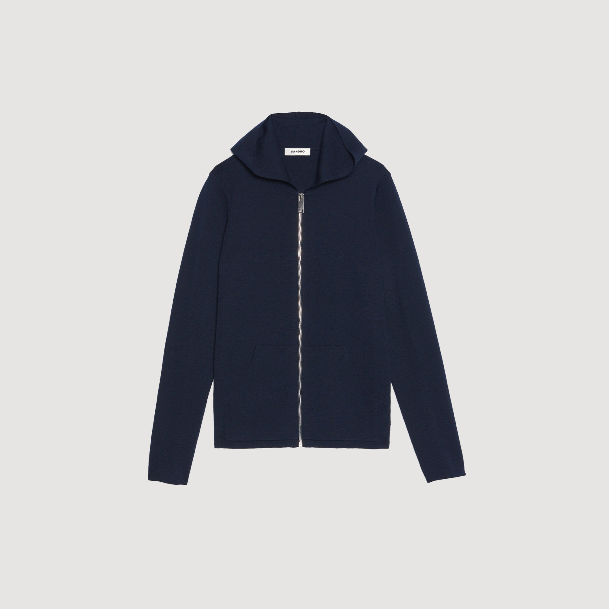 Gilet zippé avec capuche