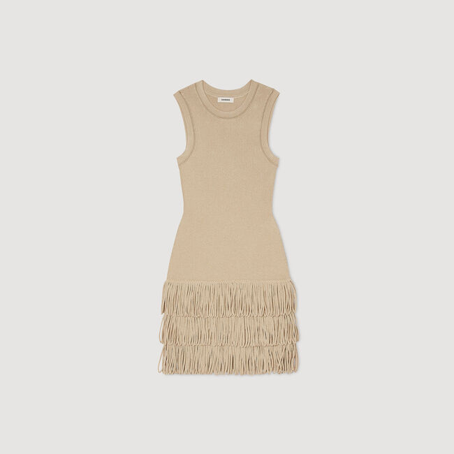 Short knit dress