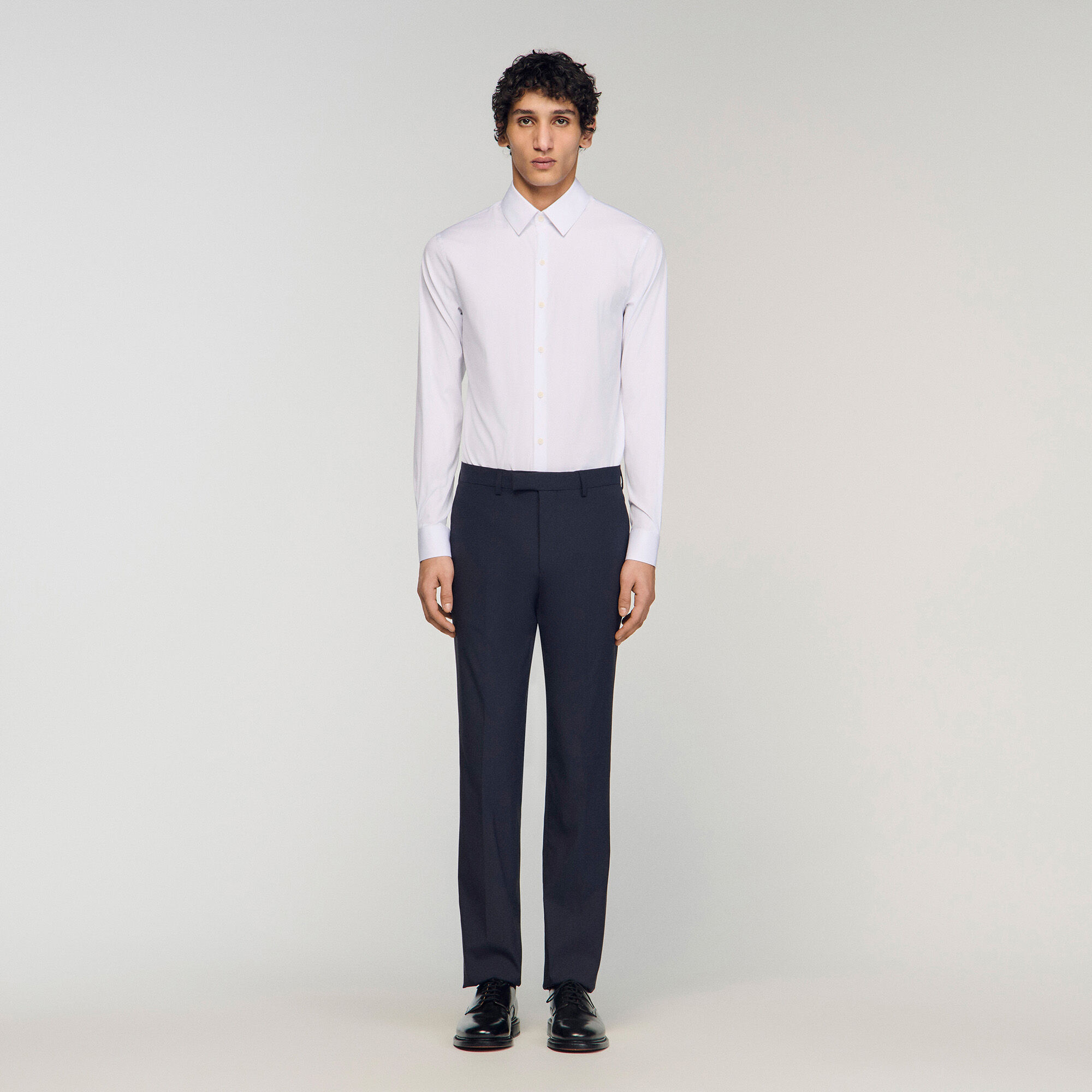 Pantalon de costume en laine